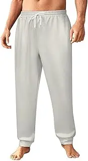 [Generic] Men's Sweatpants, Soft Light Gray-467, Polyester Joggers, Sweatpants Jogging Pants for Workout Running