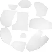 KOCKSHION 1 Set Memory Bear Template Ruler for Crafting Durable Sewing Patterns for Making for Beginners and Experienced Includes Versatile Templates for Unique Designs