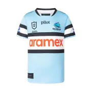 Cronulla Sharks NRL 2025 Home Jersey Toddlers Infants Set Sizes 0-6!
