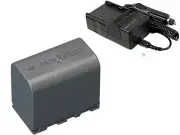 2200mAh BN-VF823U BN-VF808U Battery+Charger for JVC MiniDV and Everio Camcorder