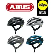 ABUS Viantor with MIPS Road Helmet Pick Color & Size White, Black, Blue, Silver