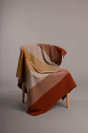McDonald Possum Merino Ombre Throw- Harvest