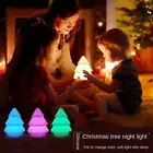 Christmas Gift Christmas Tree Silicone Night Light Home