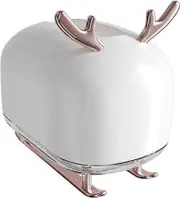 Tissue Box, Antler Shaped Tissue Box,white