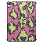 iPad Air 11-inch (M2/M3) iPad Impact Case Pink Green Heart Snake Print