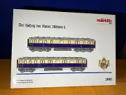 B11-3 TRAIN CARS - SET OF 2 IMPERIAL COURT CARS - HO SCALE - MARKLIN HO #2881