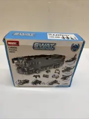 Woma Swat Combat Bus City Police Car Building Block