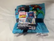 MARVEL COMICS GET TOGETHER 2 PACK/PIECE SQUISHY PILLOWS BRAND NEW FACTORY SEALED
