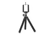 Universal Smartphone Tripod and Adjustable Stand - Black