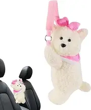 Plush Dog Tissue Box, Cute Animal Plush Tissue Box Organizer Decorative Holder, Cute Car Paper Storage, Home Bathroom Napkin Container Convenient for Families, Lovers