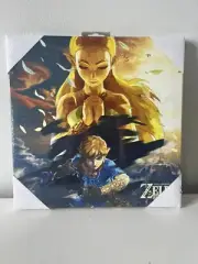 The Legend of Zelda: Breath of The Wild Canvas Print 12 X 12 - Link & Zelda NEW