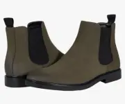 Kenneth Cole Mens Peyton Chelsea Boots Shoes Green Size 8M NIB