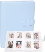 256 Pockets Photo Album Compatible with Fujifilm Instax Mini LiPlay 99 12 11 evo 40 90 70 50S 26 25 9 8+ 8 7S Camera,Mini Photo Album for 54 x 86mm(2.1" x 3.4") Pictures (Pastel Blue)