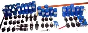 59 Pcs. Bison CAT40 Complete CNC Mill Tooling Package-Collet Chuck,Holder,Collet