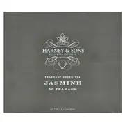 Harney & Sons, Fragrant Green Tea, Jasmine, 50 Teabags, 3.17 oz (90 g)