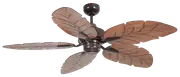 Mercator 130cm Cooya Brown Ceiling Fan