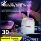 AU 300ml Electric Air Humidifier Aroma Oil Diffuser Mini Mist Sprayer (White)
