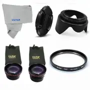 WIDE ANGLE+TELEPHOTO+MACRO +UV FILTER +LENS HOOD+LENS CAP+FOR OLYMPUS E-PL5