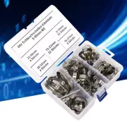 60pcs German Type Hose Clamp Spring Clip Fasteners
