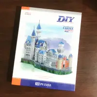 在飛比找蝦皮購物優惠-全新 新天鵝城堡3D益智立體拼圖完具 2804-G