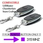1/2 Pcs Garage Door Opener 139.53753 Remote Part For Purple Learn Button 315MHZ