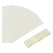 200Pcs Shrink Bands, 28x105mm PVC Clear Perforated Shrink Bands