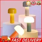LED Mushroom Table Lamp 3 Color Stepless Dimmable Touch Lamp for Bedroom
