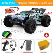1:16 70KM/H 4WD RC Car With LED Remote Control Cars High Speed Drift Car