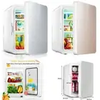 Portable 10L Mini Fridge Table Top Electric Small Drinks Cooler Bar Bedroom Car