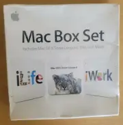 SEALED NEW Apple Mac Box Set Includes Mac OS X Snow Leopard iLife iWork MC209Z/A