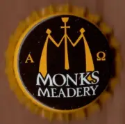 USA Plastic Lined Beer Crown Bottle Cap: Monks Brewing Mead