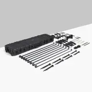 Nanlite PavoTube II 30XR 4ft RGBWW LED tube 8KIT with hard roller case