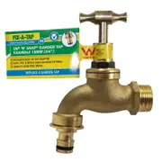 FIX-A-TAP 19mm Brass Lead-Free T-Handle Tap N Snap