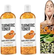 Turmeric Toner, West Month Turmeric Facial Essence Hydrates And Moisturizes, Turmeric Toner Dark Spots Erase for face, Turmeric Toner For Face Moisturizing, Turmeric Oil, Turmeric Facial Serum (2pcs)