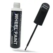 Gloss Black Rim Touch Up Paint, Car Wheel Scratch Repair Touch Up Paint Pen,