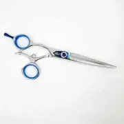 Bonika Silk Twister Swivel Thumb Lefty 6 Inch Silver Styling Scissors & Shears