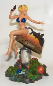 Limited Edition: Little Miss Muffet Femme Fatale Statue (ships International)