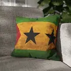 CUSHION COVER PILLOW CASE|SAO TOME AND PRINCIPE FLAG