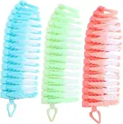 FOYTOKI 3pcs Nail Cleaning Brush Set Soft Fingernail Brush Scrubbing Brush for Nail Dust Removal