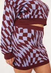 [Current Mood] Plus Catch My Drift Checkered Skirt