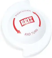 Brix Multigrip Safety Cap Bottle Opener - White