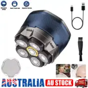 Head Shavers for Bald Men 6D Magnetic Electric Razor Wet/Dry Shave Portable 2024