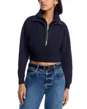 Frame The Double Zip Sweatshirt