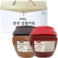 在飛比找Coupang 酷澎優惠-桑黃菇韓國辣椒醬 2kg+桑黃菇韓國大醬 2kg