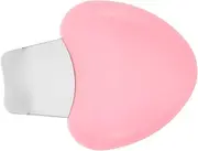 Ipetboom Scraper Scalp Cleanse Mustache Makeup Spoon Black Head Remover for Nose Face Scrubber Cleaner Pore Remover Kit Skin Scrubber Face Massager Tool Skin Spatula Pink Plastic