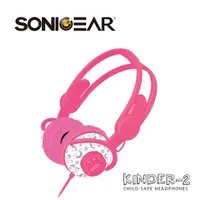 在飛比找PChome24h購物優惠-【SonicGear】KINDER 2 兒童專用安全立體聲耳