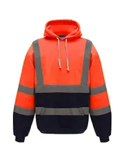 Yoko Mens Hi Vis Reflective Hoodie