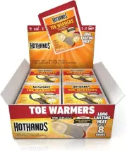 New HotHands Toe Warmers (40 Pair) Safe, Natural Long-Lasting Heat