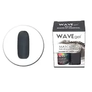 Wave Gel Polish UV LED & Nail Lacquer Enamel Duo 130 WG130 Shades Of Charcoal