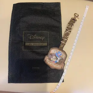 天藍小舖 迪士尼 系列 閃耀米奇 Disney Mickey 質感五金拼字皮革吊飾 吊牌 字母 掛件 吊飾 鑰匙圈 拼字
